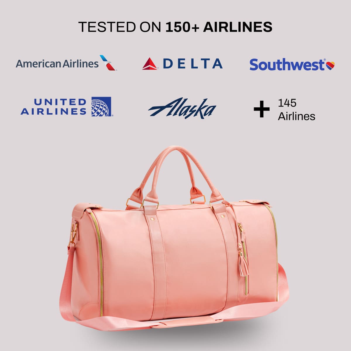 Tested on 150+ airlines
